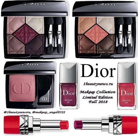 dior makeup fall 2018|recent and new dior products.